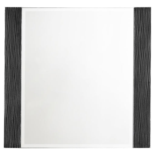 Blacktoft - Rectangle Dresser Mirror - Black Sacramento Furniture Store Furniture store in Sacramento