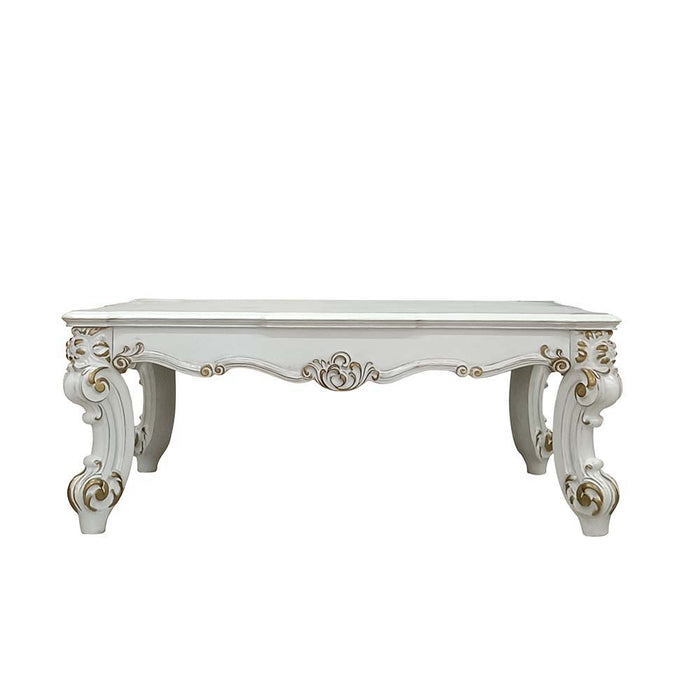 Vendom II - Coffee Table - Antique Pearl Finish Sacramento Furniture Store Furniture store in Sacramento