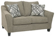 Barnesley - Platinum - Loveseat Sacramento Furniture Store Furniture store in Sacramento