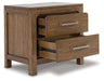 Cabalynn - Light Brown - Two Drawer Night Stand Sacramento Furniture Store Furniture store in Sacramento