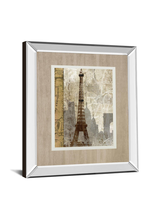 April In Paris By Mallett K Mirrored Frame - Light Brown