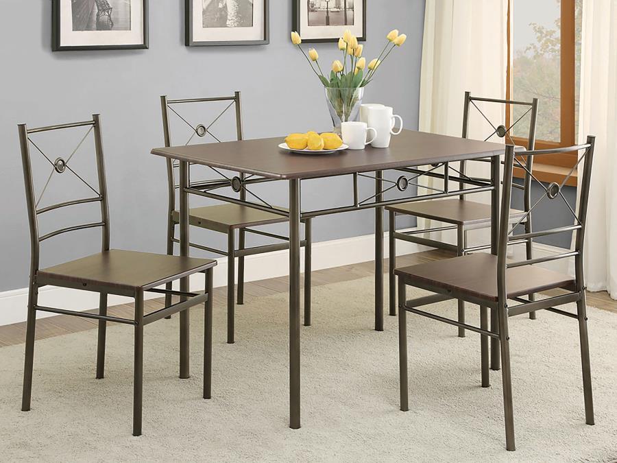 Anna - 5-piece Rectangular Dining Set Sacramento Furniture Store Furniture store in Sacramento