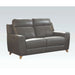 Cayden - Loveseat - Gray Leather-Aire Match Sacramento Furniture Store Furniture store in Sacramento