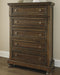 Flynnter - Medium Brown - Five Drawer Chest Sacramento Furniture Store Furniture store in Sacramento