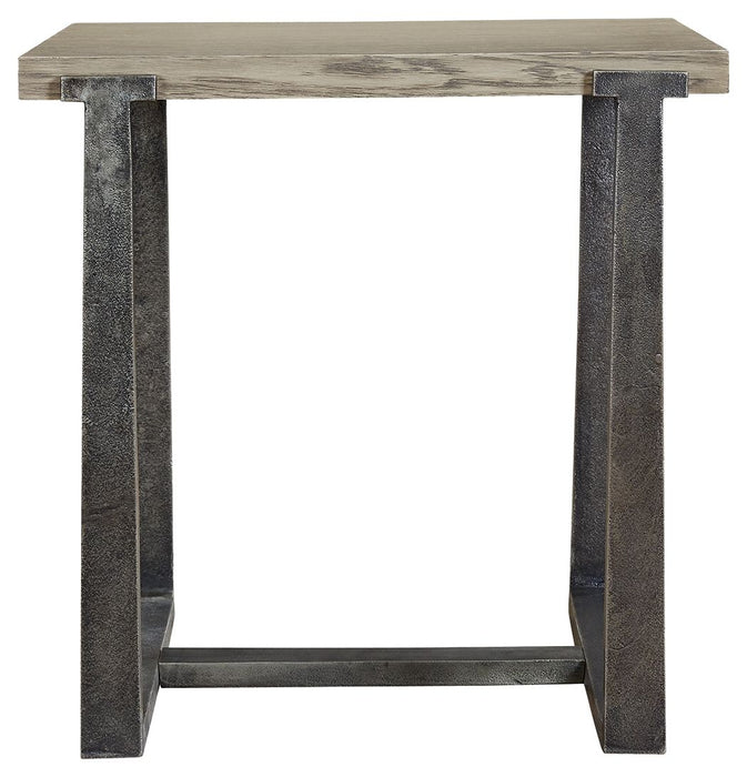 Dalenville - Gray - Rectangular End Table Sacramento Furniture Store Furniture store in Sacramento