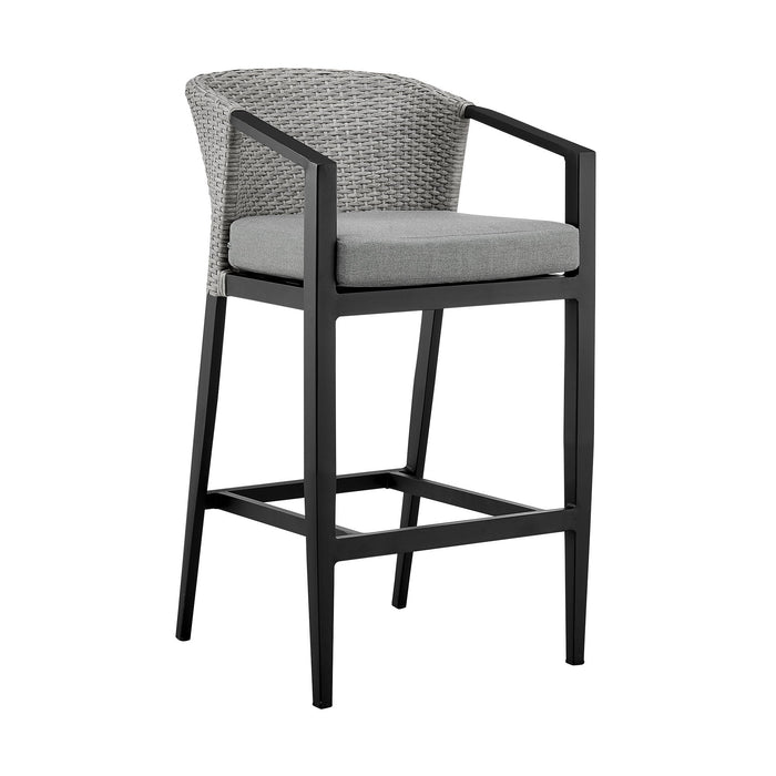 Palma - Outdoor Patio Bar Stool With Cushions