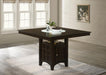 Gabriel - Square Counter Height Dining Table - Cappuccino Sacramento Furniture Store Furniture store in Sacramento