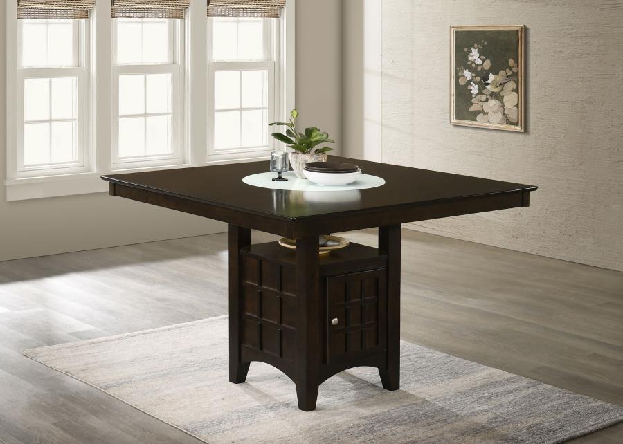 Gabriel - Square Counter Height Dining Table - Cappuccino Sacramento Furniture Store Furniture store in Sacramento