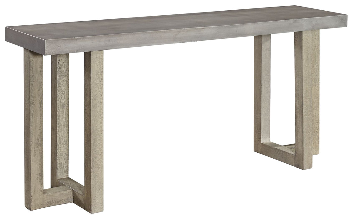 Lockthorne - Gray - Console Sofa Table Sacramento Furniture Store Furniture store in Sacramento