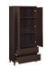Wadeline - 2-Door Tall Accent Cabinet - Rustic Tobacco Sacramento Furniture Store Furniture store in Sacramento