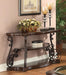 Laney - Sofa Table - Deep Merlot And Clear Sacramento Furniture Store Furniture store in Sacramento