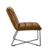 Balrog - Accent Chair - Saddle Brown Top Grain Leather Sacramento Furniture Store Furniture store in Sacramento