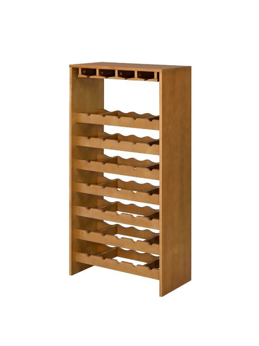 Hanzi - Wine Cabinet - Oak Finish Sacramento Furniture Store Furniture store in Sacramento