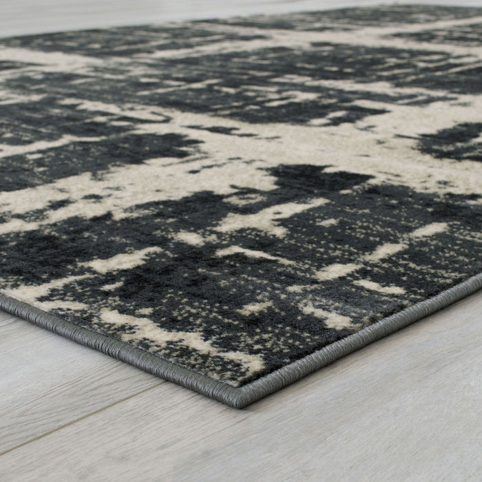 Kozlu - Area Rug - Gray / Beige