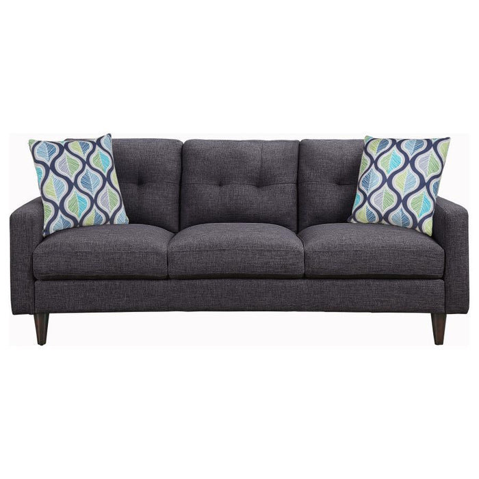 Watsonville - Upholstered Track Arm Sofa Set