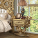 Bernadette - Nightstand - Gold Finish Sacramento Furniture Store Furniture store in Sacramento