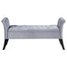 Farrah - Upholstered Rolled Arms Storage Bench Sacramento Furniture Store Furniture store in Sacramento
