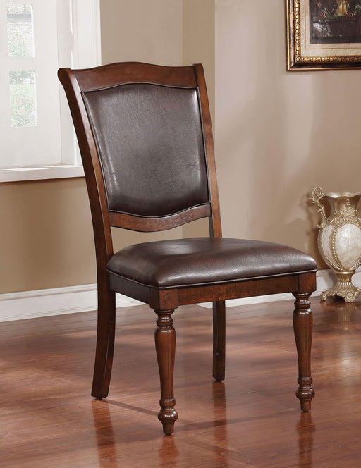 Sylvana - Side Chair (Set of 2) - Brown Cherry / Espresso Sacramento Furniture Store Furniture store in Sacramento