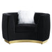 Achelle - Chair - Black Velvet Sacramento Furniture Store Furniture store in Sacramento