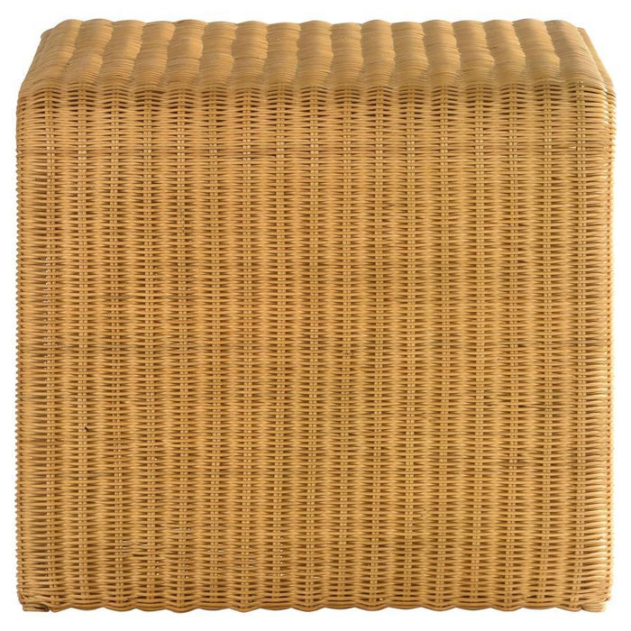 Juanita - Square Rattan End Table - Natural Sacramento Furniture Store Furniture store in Sacramento