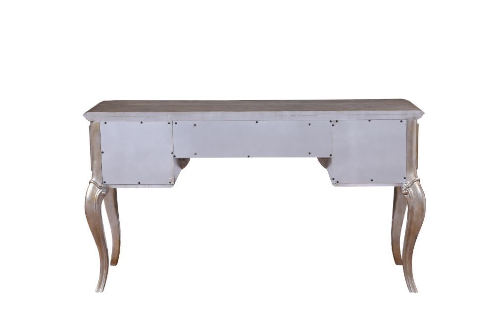 Esteban - Vanity Desk - Mirrored & Antique Champagne Finish Sacramento Furniture Store Furniture store in Sacramento