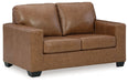 Bolsena - Caramel - Loveseat Sacramento Furniture Store Furniture store in Sacramento