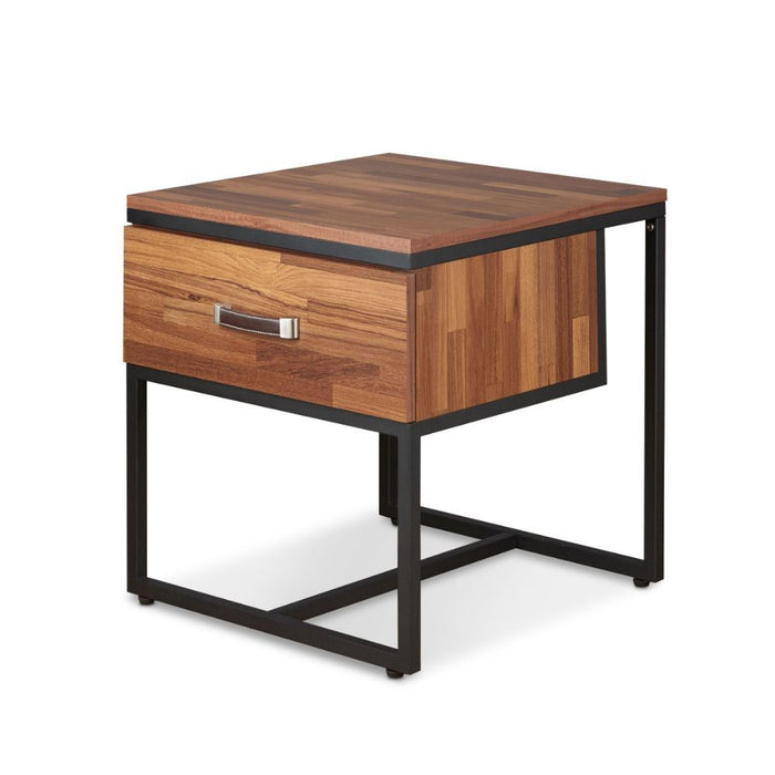 Sara - I - End Table - Walnut & Sandy Black Sacramento Furniture Store Furniture store in Sacramento