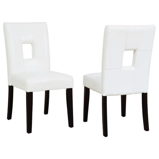 Shannon - Open Back Upholstered Dining Chairs (Set of 2) Sacramento Furniture Store Furniture store in Sacramento