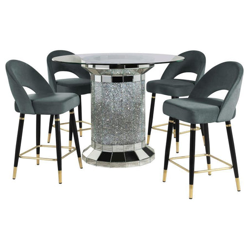 Ellie - Pedestal Counter Height Dining Room Set Sacramento Furniture Store Furniture store in Sacramento