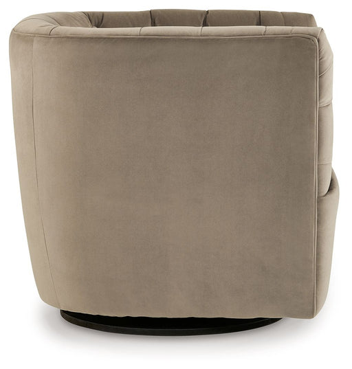 Hayesler - Cocoa - Swivel Accent Chair Sacramento Furniture Store Furniture store in Sacramento