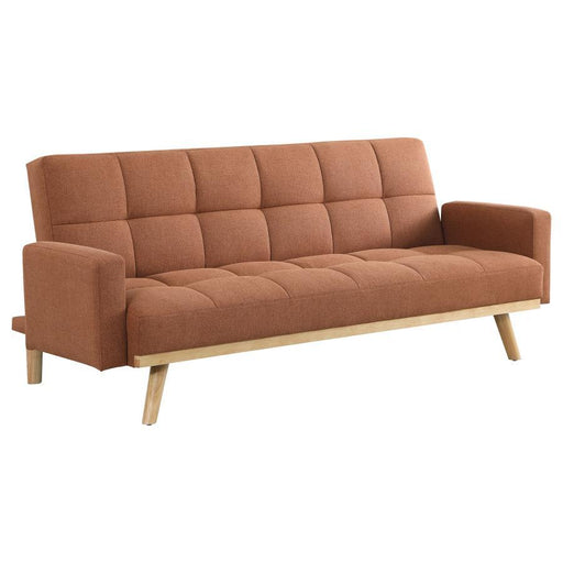 Kourtney - Upholstered Track Arms Covertible Sofa Bed Sacramento Furniture Store Furniture store in Sacramento