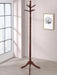 Riona - 2-Tier Coat Rack - Merlot Sacramento Furniture Store Furniture store in Sacramento