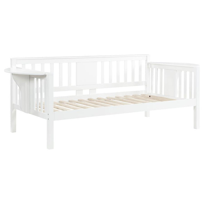 Bethany - Wood Twin Daybed With Drop-down Tables