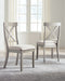 Parellen - Gray - Dining Uph Side Chair (Set of 2) Sacramento Furniture Store Furniture store in Sacramento