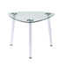 Phlox - End Table - Chrome & Clear Glass Sacramento Furniture Store Furniture store in Sacramento