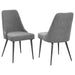 Alan - Upholstered Dining Chairs (Set of 2) - Gray Sacramento Furniture Store Furniture store in Sacramento