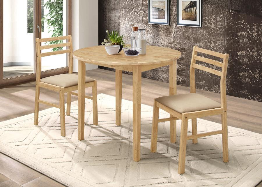 Bucknell - 3-piece Dining Set with Drop Leaf Sacramento Furniture Store Furniture store in Sacramento