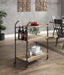 Brantley - Serving Cart - Oak & Sandy Black Finish Sacramento Furniture Store Furniture store in Sacramento