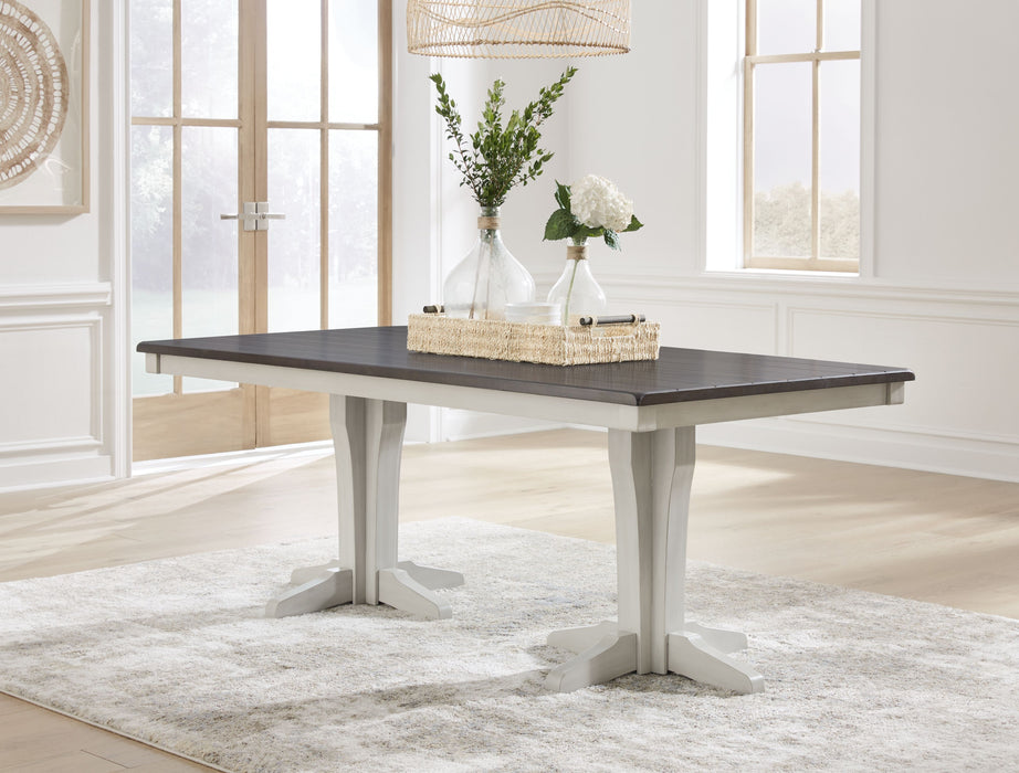 Darborn - Gray / Brown - Dining Table Sacramento Furniture Store Furniture store in Sacramento