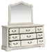 Arlendyne - Antique White - Dresser And Mirror Sacramento Furniture Store Furniture store in Sacramento