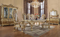 Cabriole - Dining Table - Gold Finish - 31" Sacramento Furniture Store Furniture store in Sacramento