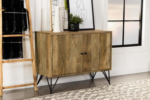 Eileen - Rectangular 2-Door Accent Cabinet - Natural Sacramento Furniture Store Furniture store in Sacramento