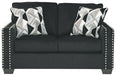 Gleston - Onyx - Loveseat Sacramento Furniture Store Furniture store in Sacramento