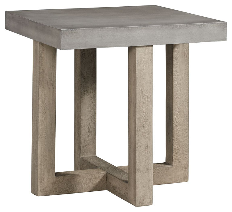 Lockthorne - Gray - Square End Table Sacramento Furniture Store Furniture store in Sacramento