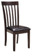 Hammis - Dark Brown - Dining Uph Side Chair (Set of 2) Sacramento Furniture Store Furniture store in Sacramento