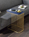 Aviena - Accent Table - Blue & Gold Finish Sacramento Furniture Store Furniture store in Sacramento