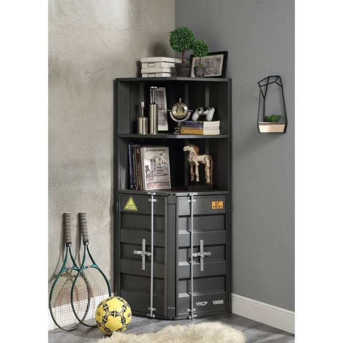 Cargo - Bookshelf - Gunmetal - 60" Sacramento Furniture Store Furniture store in Sacramento