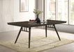 Wes - Rectangular Dining Table - Dark Walnut Sacramento Furniture Store Furniture store in Sacramento