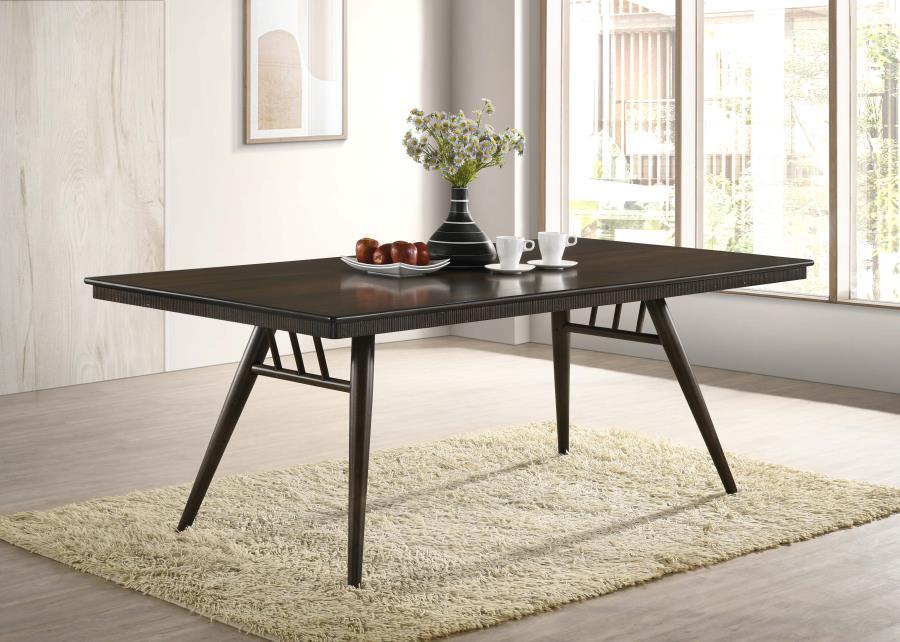 Wes - Rectangular Dining Table - Dark Walnut Sacramento Furniture Store Furniture store in Sacramento