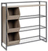 Maccenet - Grayish Brown / Gunmetal - Shoe Rack Sacramento Furniture Store Furniture store in Sacramento